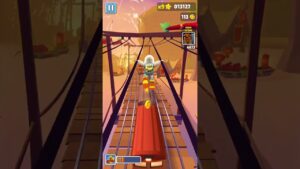 Subway Surfers | capturando 100 moneditas #ios #runninggames