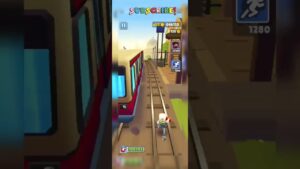 Subway Surfers  🚇 double jump power amazing #subscribe #games #subwaysurfers #followforfollowback
