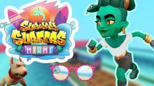 Subway Surfers in The Beach - Moira travel to Miami 2023