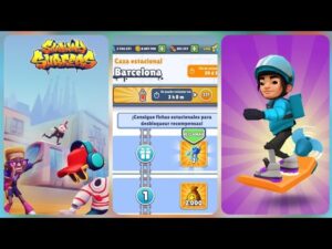 Unlock The New FAN-TASTIC Hoverboard Subway Surfers Barcelona 2023