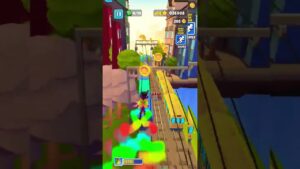 💞subway surfers 💕 YE PAGAL HAI THODA 🔥🔥🔥#gamecity #alvinnick #short