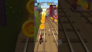 subway surfers gameplay 👑#youtubeshorts #trending #serinagaming