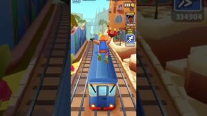 BJARKI IN POWER OUTFIT SUBWAY SURFERS #shorts #viral #subwaysurfers #gaming
