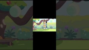 Bluey obstacle course but I used the subway surfers music edit😂(bluey)🐶💙😂🏃‍♀️