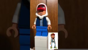How to make Jake from Subway Surfers out of LEGO