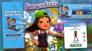 INCREDIBLE NEW THE BURGER KING CHALLENGE IN BUENOS AIRES - SUBWAY SURFERS 2023