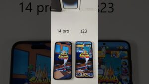 IPhone 14 Pro VS s23 Subway Surfer Speed Test