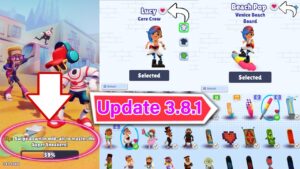 NEW FEATURE 3.8.1 : Tip Loading Screen ; Char, Board Favourite - Subway Surfers Barcelona 2023