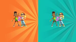 SUBWAY SURFERS BARCELONA 2023 : TAG TIME WOMEN'S DAY and TAG TIME ATTACK (LUCY and PRIDEBOT)