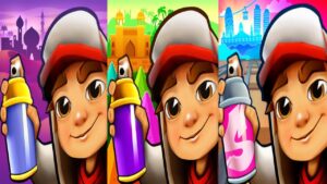 SUBWAY SURFERS MUMBAI 2018 VS ARABIA 2017 VS BARCELONA 2023