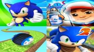 Sonic Dash, Sonic Dash 2, Subway Surfers, Going Balls Gameplay (Android, iOS) - Part 1