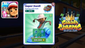 Subway Surfers Barcelona 2023 Super Swell Bundle Surfing With Style