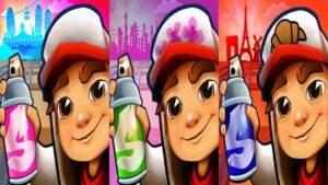 Subway Surfers Barcelona 2023 VS Tokyo VS Paris