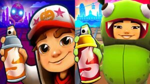 Subway Surfers Barcelona 2023 Yutani vs Subway Surfers Mexico Ninja Gameplay HD