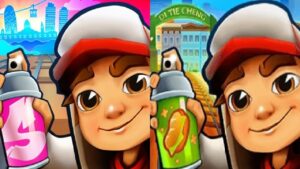 Subway Surfers Barcelona VS Chinese Version Di Tie Cheng New Update 2023  Gameplay