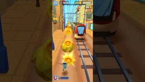 Subway Surfers Barcelona #shorts