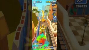 Subway Surfers High Score 2023- Chicago Bord | Subway Surfers Sound Track Paris #shortsviralvideo