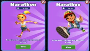 Subway Surfers Mexico 2022 Marathon Challenge "Vancouver" VS Marathon Challenge "Las Vegas"