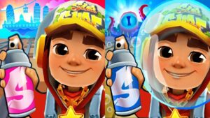 Subway Surfers Underwater 2023 Jake Star Outfit vs Subway Surfers Barcelona Gameplay HD