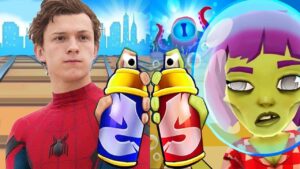 Subway Surfers Underwater 2023 Zoe vs Spider-man Run Gameplay HD