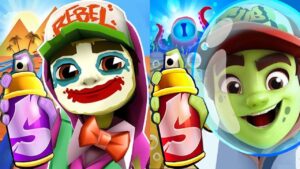 Subway Surfers Underwater 2023 Zombie Jake vs Subway Surfers Cairo Zombie Jake Serious Outfit