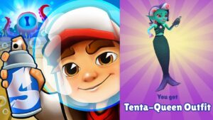 Subway Surfers World Tour 2023 - Underwater - New Character Koral Tenta Queen Outfit