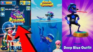 Subway Surfers, but it's underwater