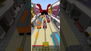 Subway Surfers in Minecraft #shorts #minecraft #minecraftmemes