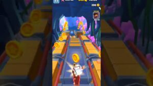 Subway Surfers 🍒🍒🍒 #subwaysurfer #youtubeshorts #sybotv #underwater