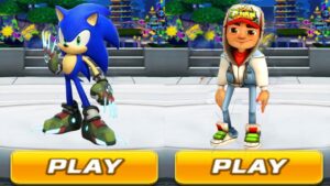 Subway Surfers vs Sonic Forces - Underwater jake New Update vs Boscage Maze Sonic from Sonic prime