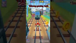 Subway surfers game play 😈😈 koral rises #subwaysurfers  #shorts ‎@SYBO TV  (3)