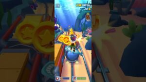 Subway surfers underwater Jolien Jump 💣  #shorts  #android #subwaysurfers