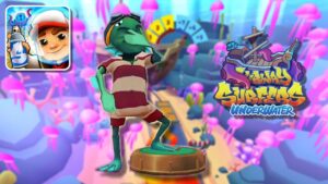 Use Event Coins to unlock Noel Subway Surfers Underwater 2023