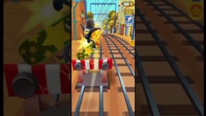 collecting initial of channel in Subway surfers #youtubeshorts #shorts #subwaysurfers