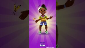 subway surfers character climb short video