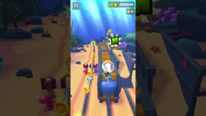 #8K SUBWAY SURFERS  DANÇA DA ABELINHA NO FUNDO MAR #2k #youtubeshorts #video #subway #viral  #shorts