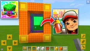 How to Make PORTAL to SUBWAY SURFERS in LOKICRAFT 2023