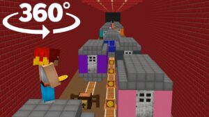 Minecraft 360° POV Subway Surfers