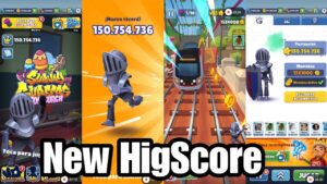 New HigScore in Subway Surfers  !! No HACK , No APK 150.754.736 Millions