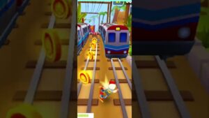 Pobiłam rekord subway surfers.