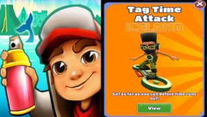 SUBWAY SURFERS ICELAND 2016 VS TAG TIME ATTACK "ICELAND"