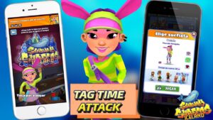 SUBWAY SURFERS TAG TIME ATTACK ICELAND 3.10.0: BONNIE