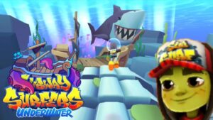 SUBWAY SURFERS UNDERWATER : ZOMBIE JAKE