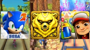 Sonic Dash 2 Sonic Boom Vs Spirit Run Vs Subway Surfers
