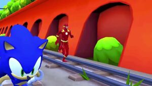 Sonic The Flash Subway Surfers (2023)