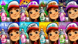 Subway Surfers Edinburgh 2023 VS Venice Beach Vancouver Mexico Marrakesh Las Vegas Mumbai Tokyo
