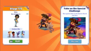 Subway Surfers Tag Team Challenge with Jaro in Subway Surfers World Tour Edinburgh 2023 Time Travel
