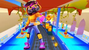 Subway Surfers Theo Yêu Cầu – Miss Maia Và Ván Trượt Color Cloud