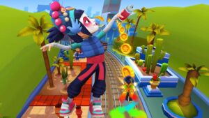 Subway Surfers Theo Yêu Cầu – Song Yi Và Ván Trượt Smoking Slime