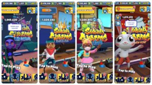 Subway Surfers Underwater vs Barcelona vs Oxford vs Lunar New Year 2023